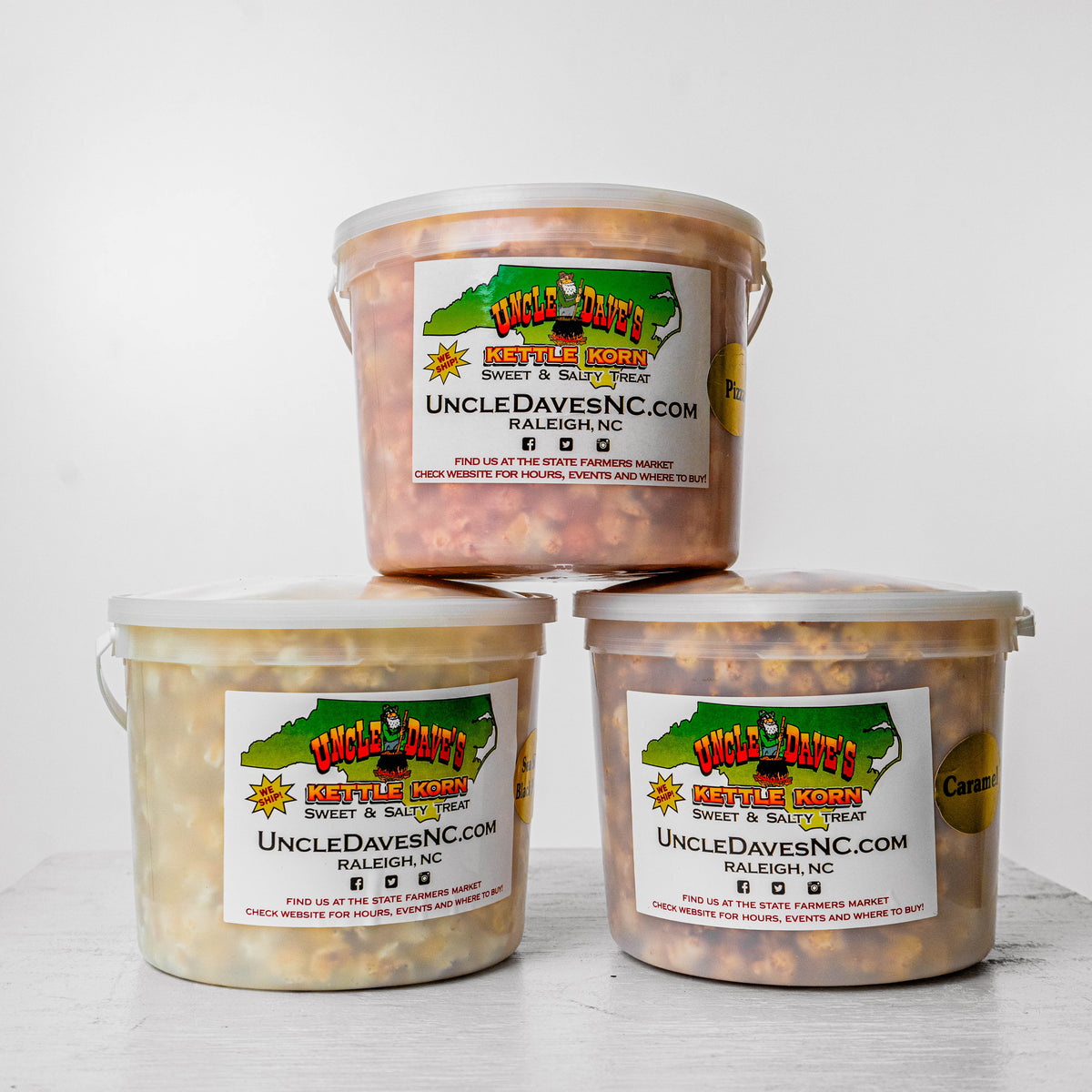 3 Medium Buckets - Any flavor