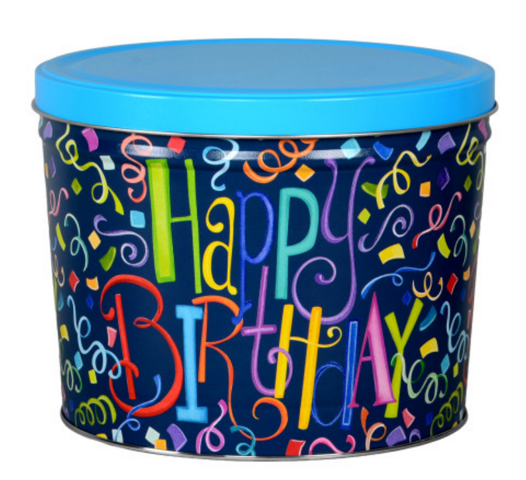 Kettle Korn Tin (2 Flavors) - Uncle Dave's Kettle Korn NC