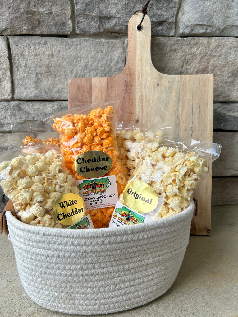 Select 6 Sampler Uncle Dave's Kettle Korn NC